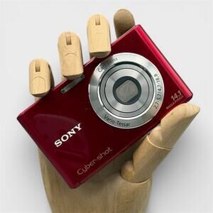 Sony Cyber-shot DSC-W330 Digital Camera | 14.1MP | Red
